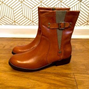 Harley Davidson Leather Brown Boots.